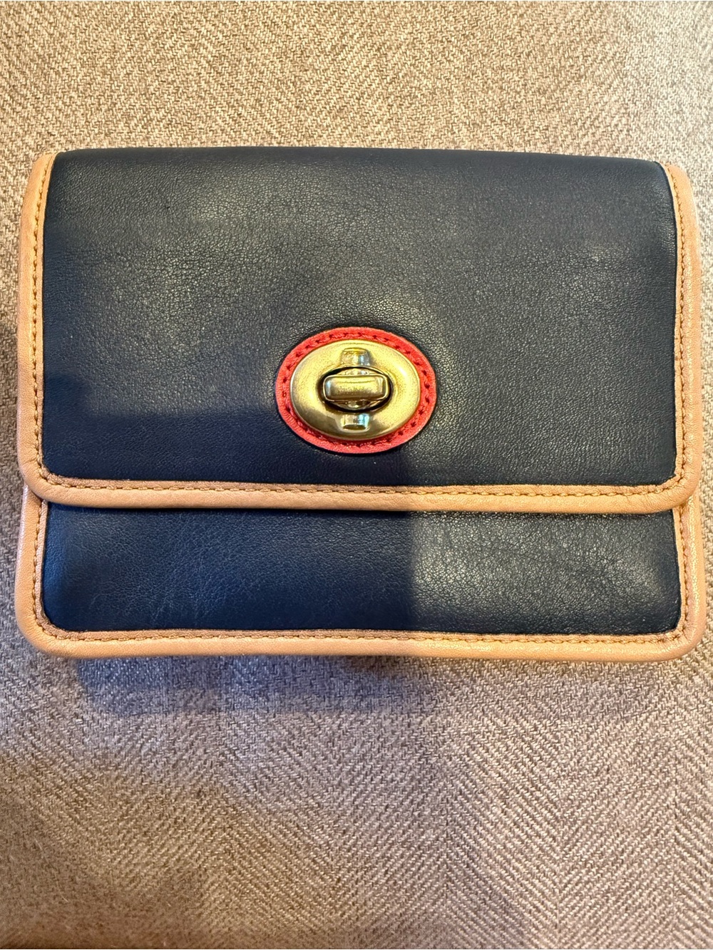 Vintage Coach Legacy colorblock Spectator Mini Crossbody